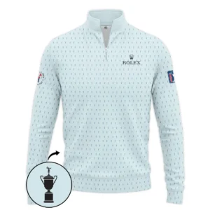 Golf Pattern Cup Light Blue Mix Green 124th U.S. Open Pinehurst Pinehurst Rolex Sleeveless Jacket Style Classic