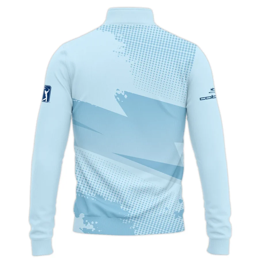 124th U.S. Open Pinehurst Cobra Golf  Light Blue Backgound Quarter-Zip Jacket Style Classic