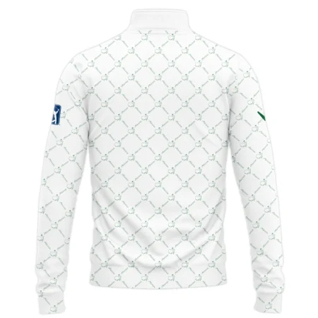 Golf Sport Pattern Color White Mix Masters Tournament Callaway Quarter-Zip Jacket Style Classic