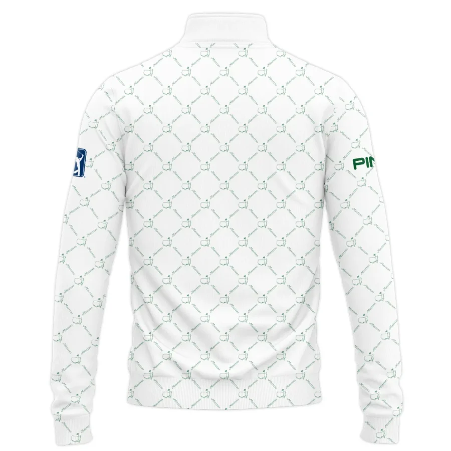 Golf Sport Pattern Color White Mix Masters Tournament Ping Quarter-Zip Jacket Style Classic