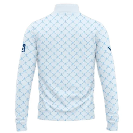 Golf Sport Pattern Light Blue Style 2024 PGA Championship Valhalla Callaway Quarter-Zip Jacket Style Classic