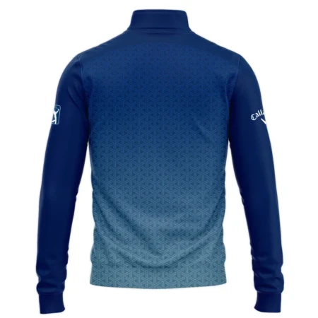 Sport Gradiend Blue Mix Color 124th U.S. Open Pinehurst Pinehurst Callaway Quarter-Zip Jacket Style Classic
