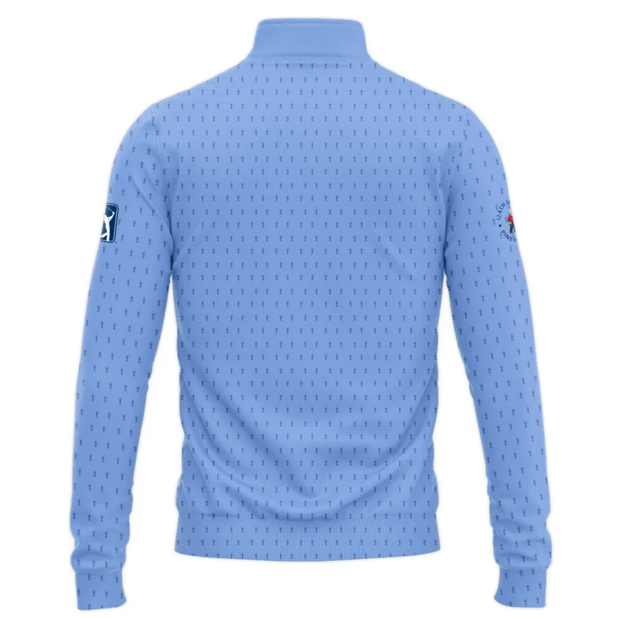 Golf Pattern Cup Blue 124th U.S. Open Pinehurst Pinehurst Callaway Quarter-Zip Jacket Style Classic