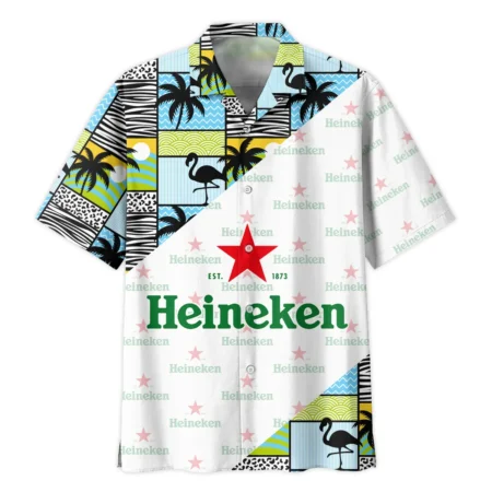 Heineken Cheers to Summer Beer Lovers Oversized Hawaiian Shirt All Over Prints Gift Loves