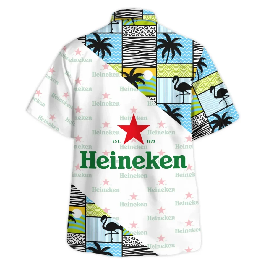 Heineken Cheers to Summer Beer Lovers Oversized Hawaiian Shirt All Over Prints Gift Loves