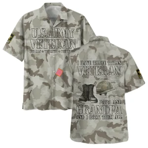 Veteran The Man The Myth The Legend U.S. Army All Over Prints Unisex T-Shirt