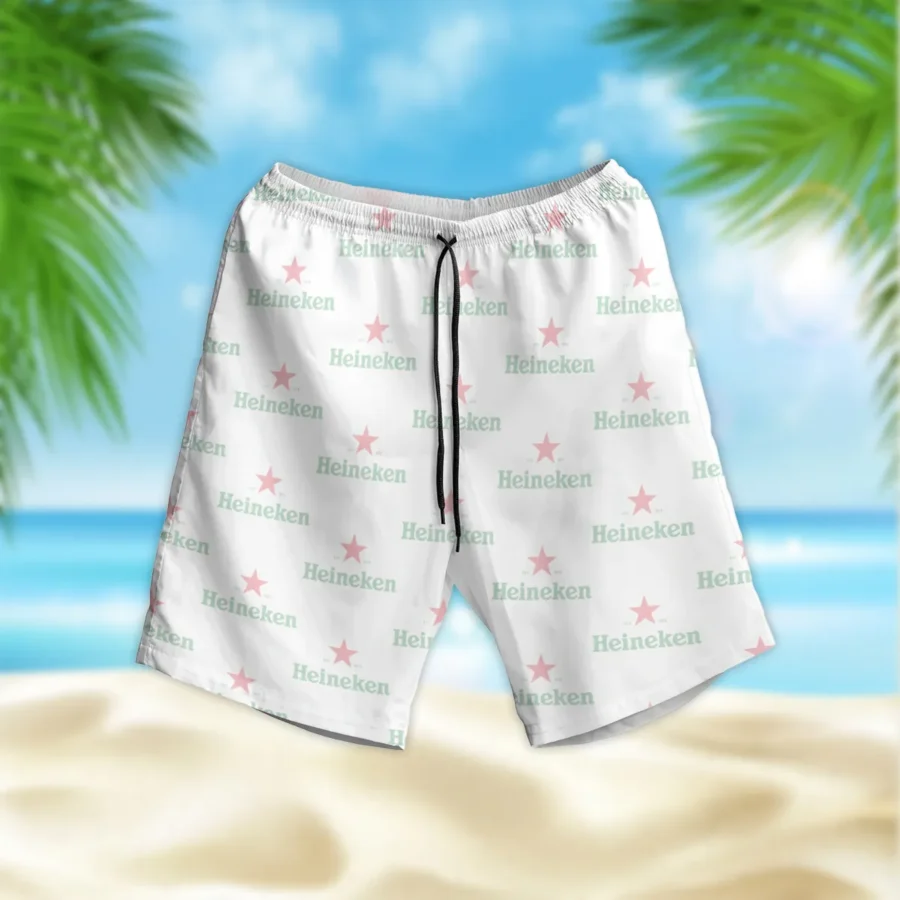 Heineken Cheers to Summer Beer Lovers Beach Short All Over Prints Gift Loves