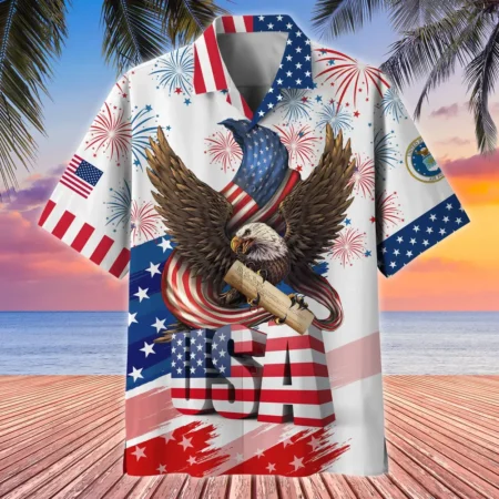 U.S. Air Force Veteran  Patriotic Retired Soldiers Military Inspired Clothing For Veterans All Over Prints Oversized Hawaiian Shirt