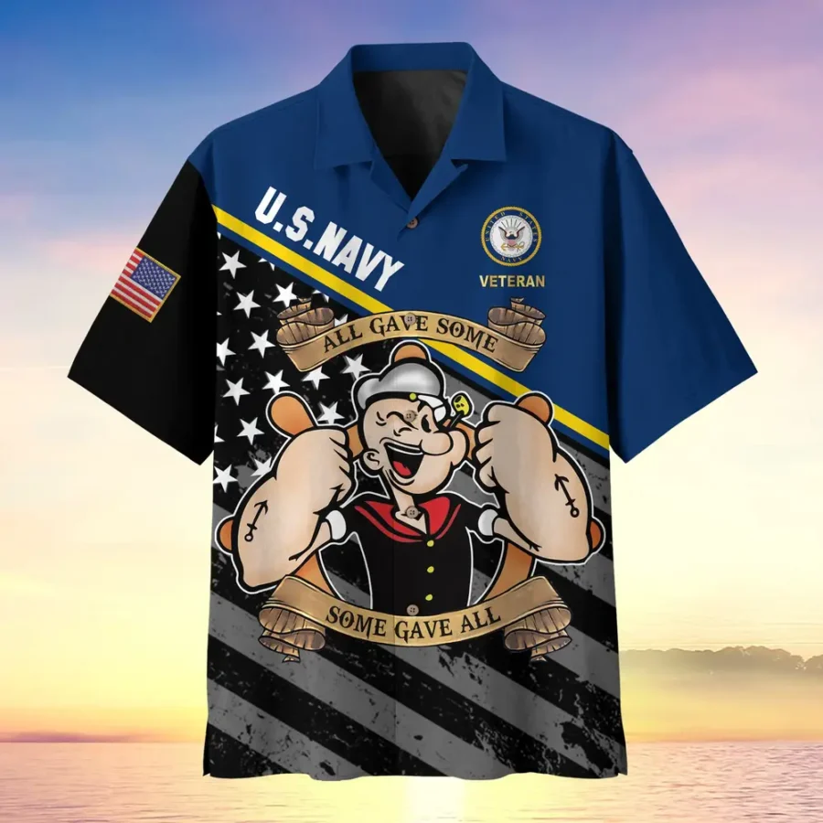 U.S. Air Force Veteran U.S. Air Force Retirees Respectful Attire For U.S. Air Force Service Members All Over Prints Oversized Hawaiian Shirt