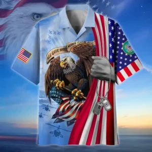 U.S. Coast Guard Veteran Veteran Pride Appreciation Gifts For Military Veterans All Over Prints Oversized Hawaiian Shirt