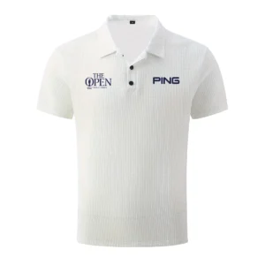 124th U.S. Open Pinehurst Light Blue Golf Purple Patern Background Ping Performance T-Shirt Style Classic