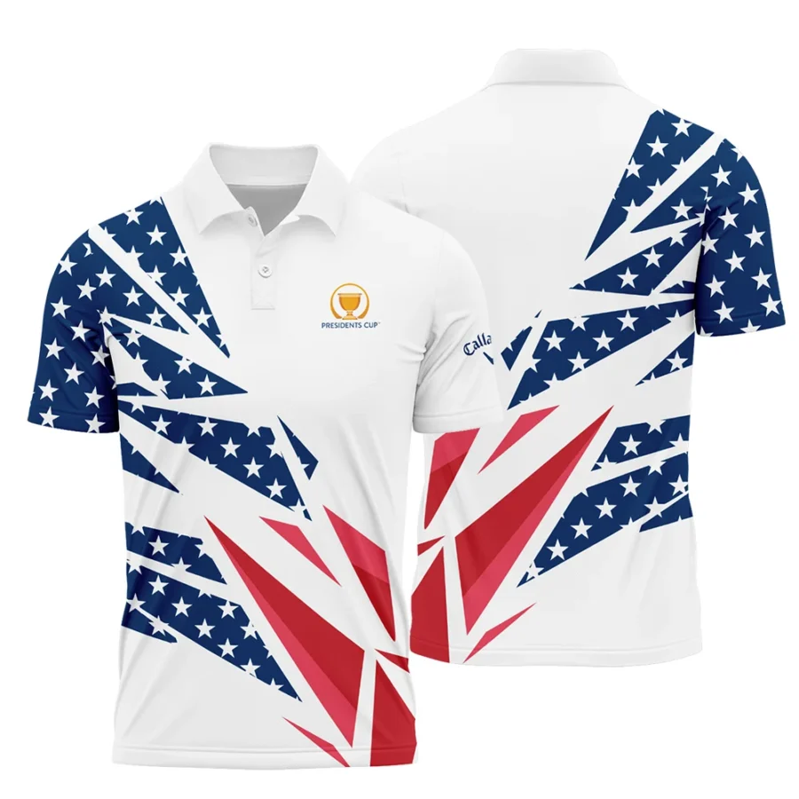 Flag American Cup Presidents Cup Callaway Polo Shirt All Over Prints QTPR2606A1CLWPL