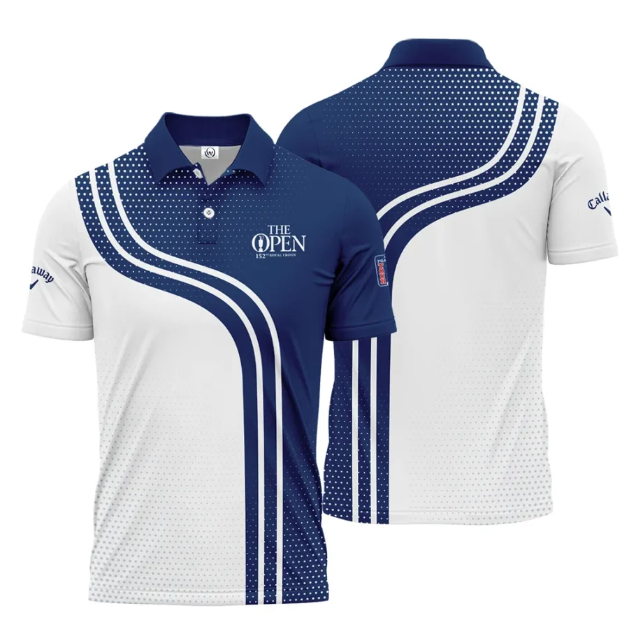 Golf Blue Mix White Sport 152nd Open Championship Pinehurst Callaway Polo Shirt All Over Prints