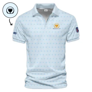 Presidents Cup Light Blue Golf Purple Patern Background Ping Hoodie Shirt Style Classic