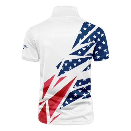 Flag American Cup Presidents Cup Callaway Vneck Polo Shirt All Over Prints  QTPR2606A1CLWZVPL