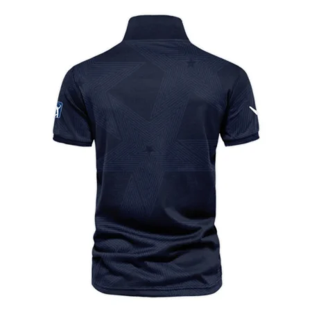 Golf Sport Navy Star 152nd Open Championship Pinehurst Callaway Vneck Polo Shirt Style Classic