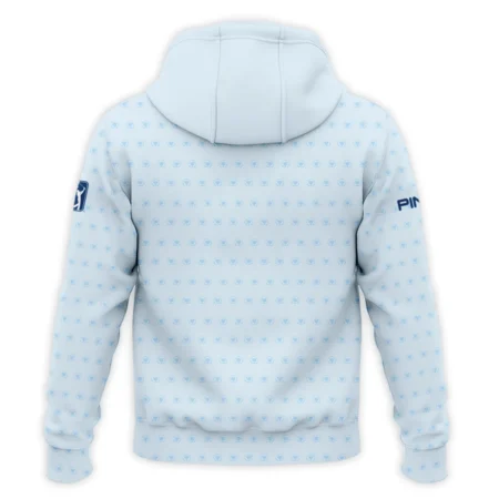 Presidents Cup Light Blue Golf Purple Patern Background Ping Zipper Hoodie Shirt Style Classic