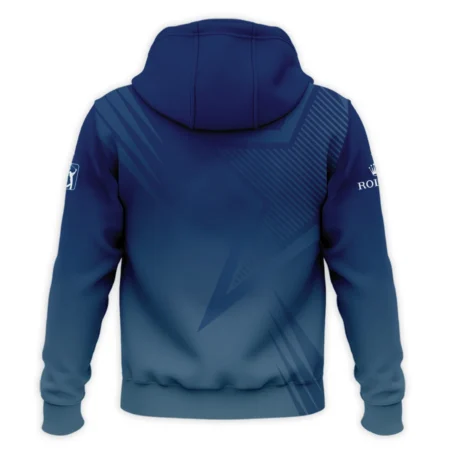 Presidents Cup Dark Blue Star Gradient Background Rolex Zipper Hoodie Shirt Style Classic