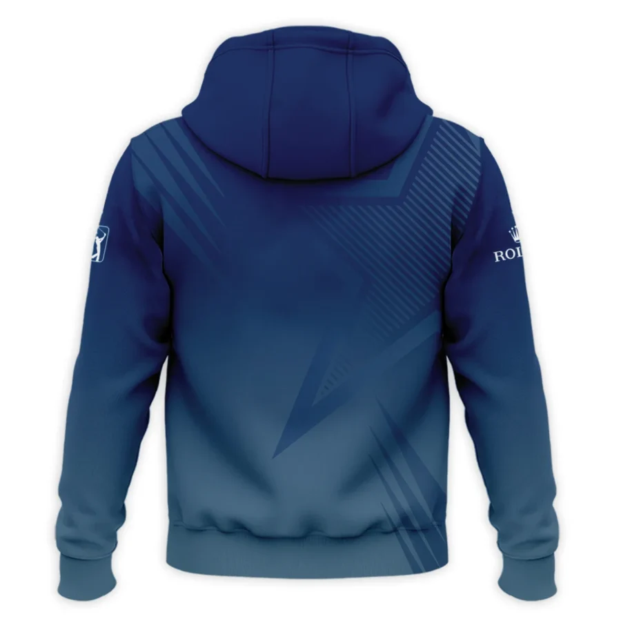 Presidents Cup Dark Blue Star Gradient Background Rolex Zipper Hoodie Shirt Style Classic