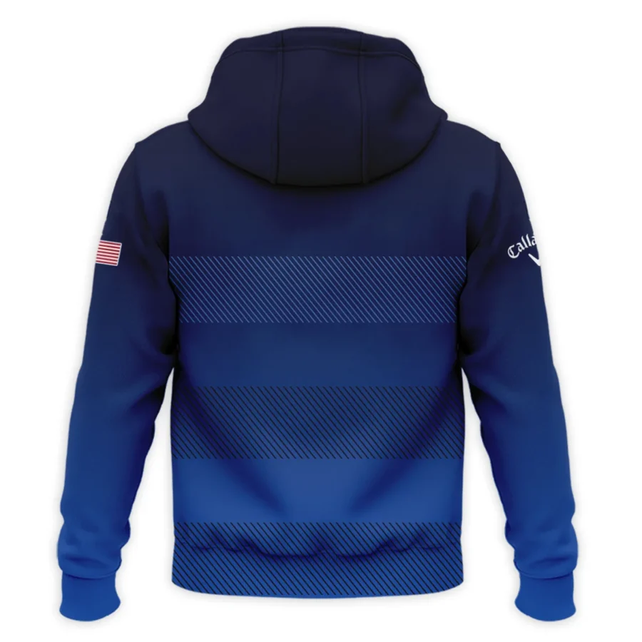 Dark Blue Gradient Line Pattern Background Presidents Cup Callaway Hoodie Shirt Style Classic