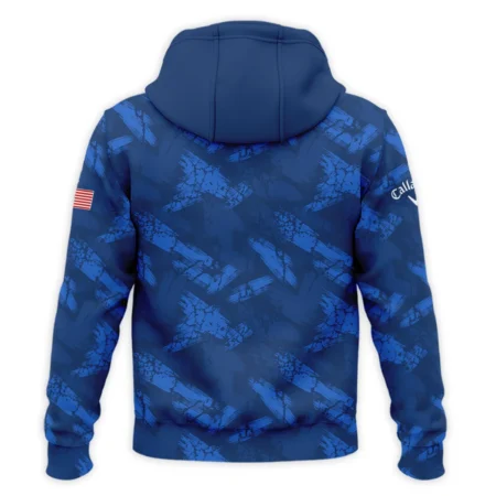 Presidents Cup Dark Blue Grunge Pattern Background Callaway Zipper Hoodie Shirt Style Classic