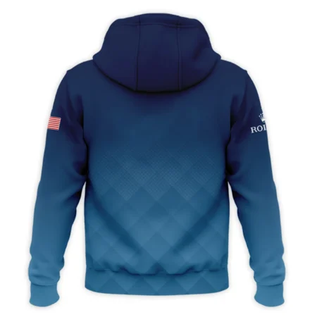 Presidents Cup Dark Blue Abstract Background With Sport Pattern Rolex Hoodie Shirt Style Classic