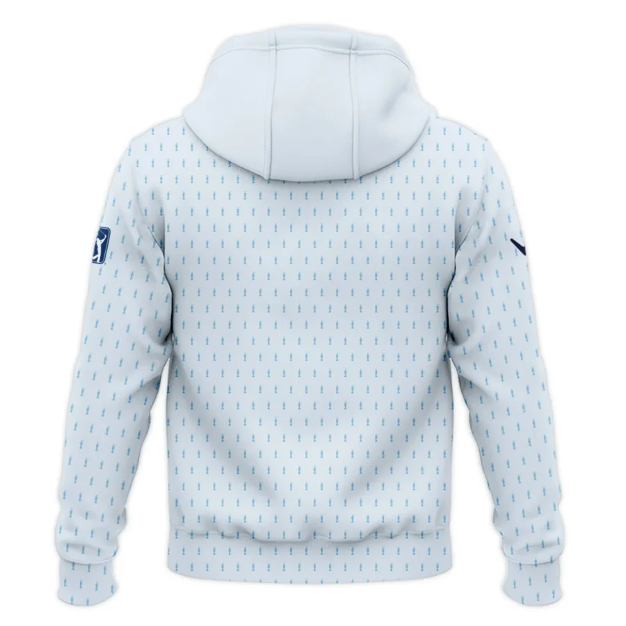 Golf Sport Light Blue Pattern Cup 152nd Open Championship Callaway Zipper Hoodie Shirt All Over Prints QTTOP160624A01CLWZHD