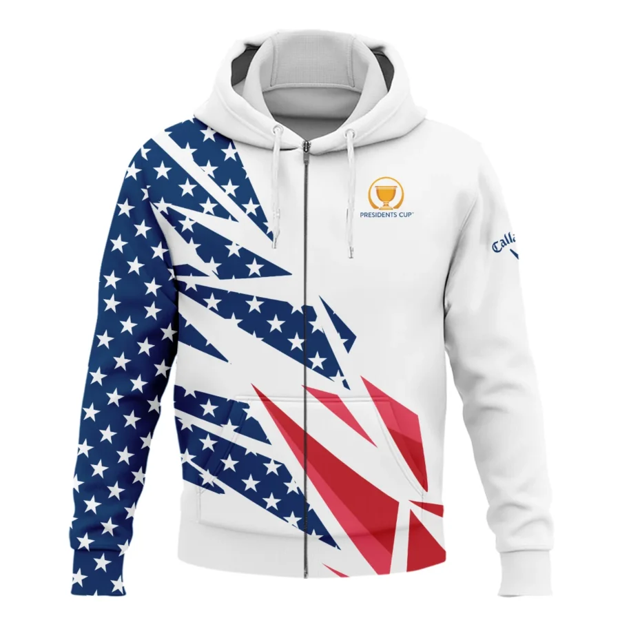 Flag American Cup Presidents Cup Callaway Zipper Hoodie Shirt All Over Prints QTPR2606A1CLWZHD