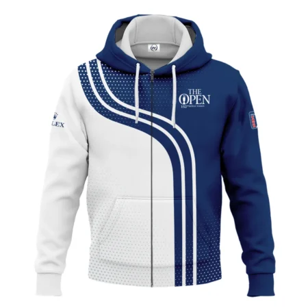 Golf Blue Mix White Sport 152nd Open Championship Pinehurst Rolex Zipper Hoodie Shirt All Over Prints