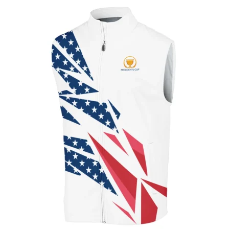 Flag American Cup Presidents Cup Callaway Sleeveless Jacket All Over Prints QTPR2606A1CLWSJK