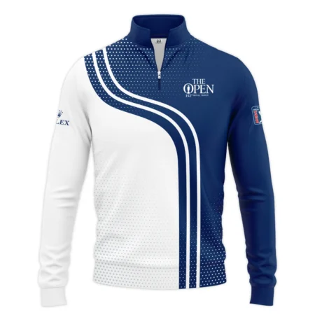 Golf Blue Mix White Sport 152nd Open Championship Pinehurst Rolex Quarter-Zip Jacket All Over Prints