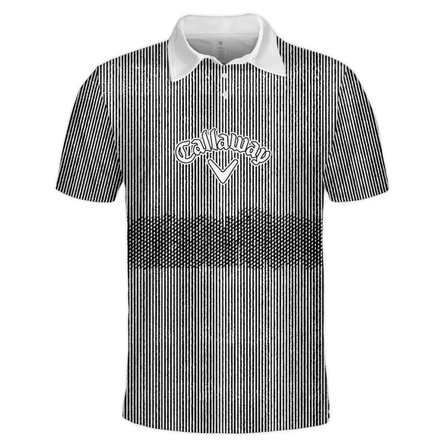 Special Parallel Lines Pattern Polo Shirt Callaway BLG110724A2CLWPL