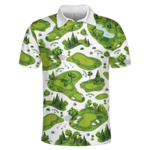 Special Golf Course Pattern Hoodie Shirt Callaway BLG110724A5CLWHD