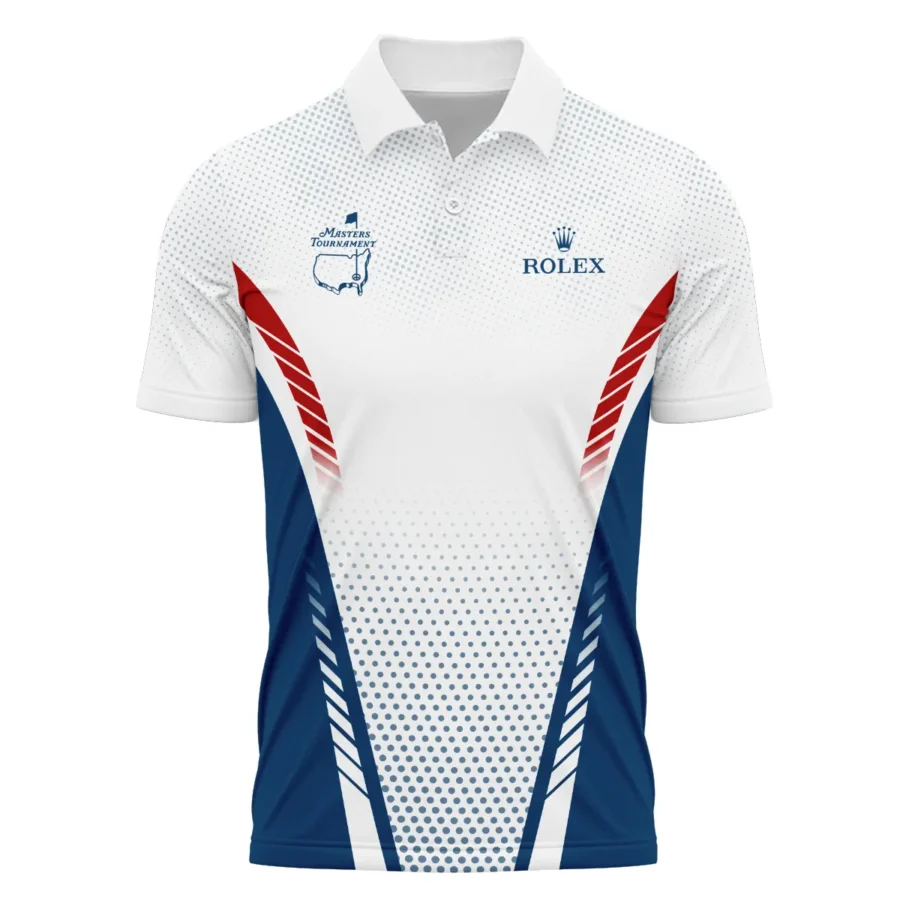 Collab Release Red White Blue Rolex Masters Tournament Polo Shirt All Over Prints BLMT220724A1ROXPL