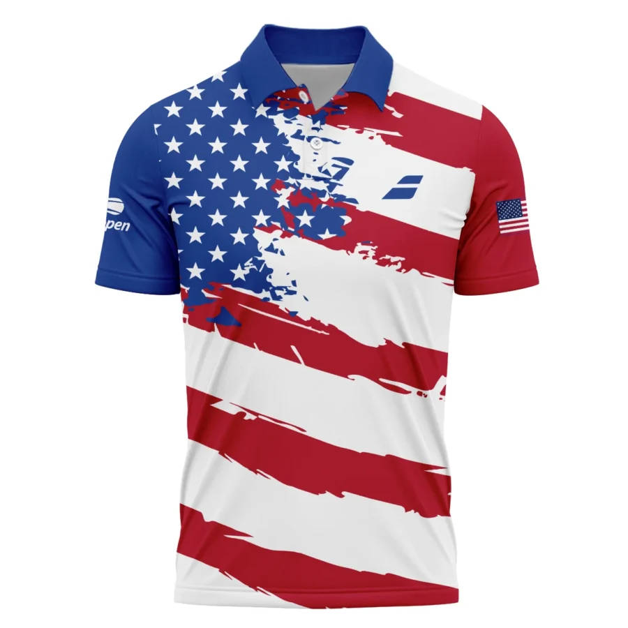 Sport Babolat US Open Tennis Polo Shirt All Over Prints HOTN060724A1BAPL