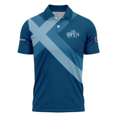 Special Release Cleveland Golf 152nd Open Championship Slightly Desaturated Blue Background Polo Shirt All Over Prints HOTOP080724A01CLEPL