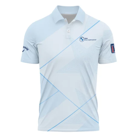 Light Blue Color Callaway BMW PGA Championship Polo Shirt All Over Prints QTBMW2407A1CLWPL