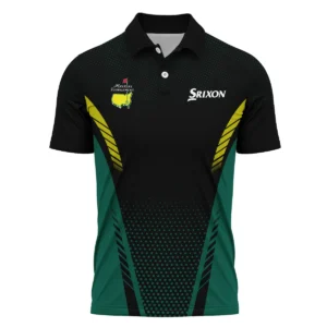 Special Release Green Mix Black Srixon Masters Tournament Zipper Polo Shirt All Over Prints QTMT130724A1SRZPL