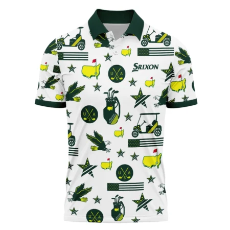 Golf Pattern Green Srixon Masters Tournament Polo Shirt All Over Prints QTMT180724A1SRPL