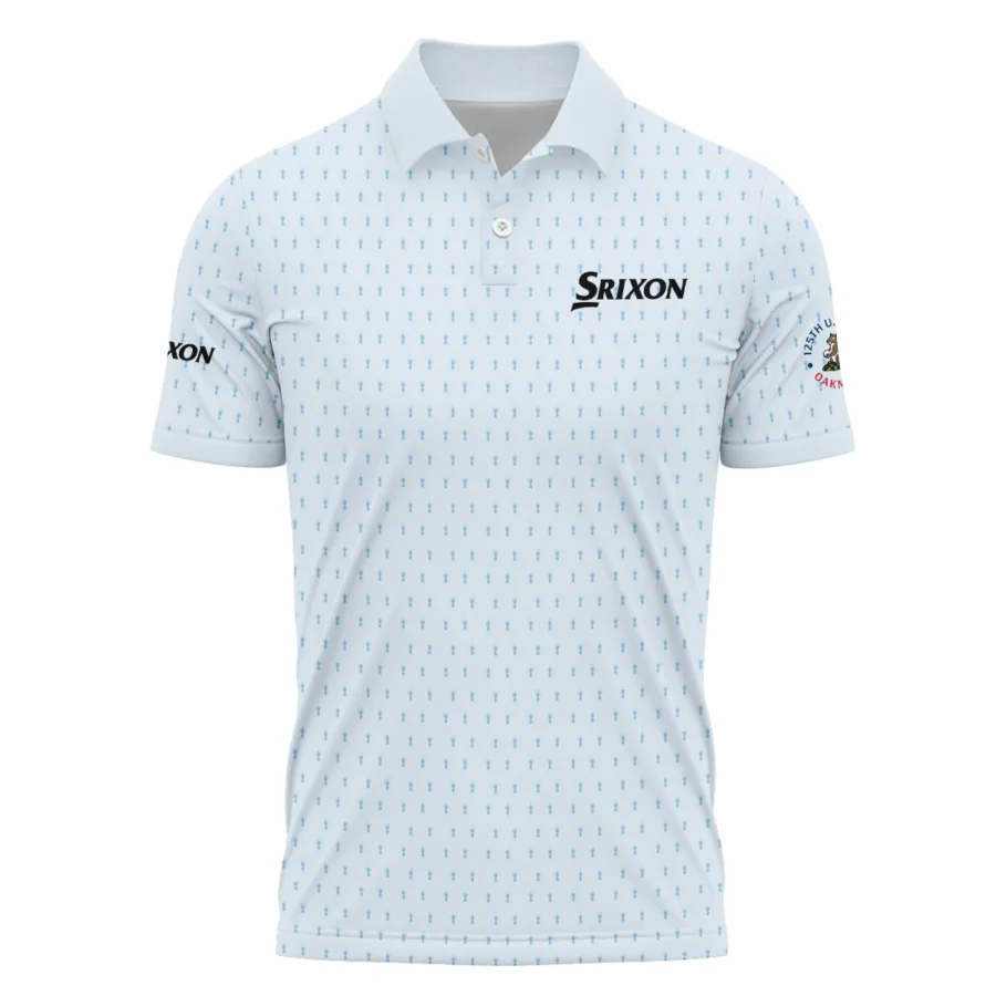 Special Release Light Blue Srixon Golf 125th U.S. Open Oakmont Polo Shirt All Over Prints QTUSM8724A2SRPL