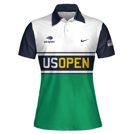 Women Tennis Sport Nike US Open Tennis Short Polo Shirt All Over Prints QTUSTM26724A2NKPL