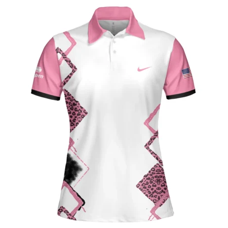 Light Pink Color Sport Tennis Nike US Open Tennis Short Polo Shirt All Over Prints QTUSTM26724A4NKPL