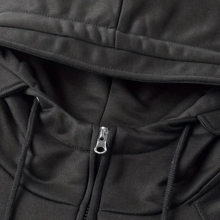 Special Release Nature Photography x JVC Brand Tactical Quarter Zip Hoodie BLNP170724A1JVC - Black