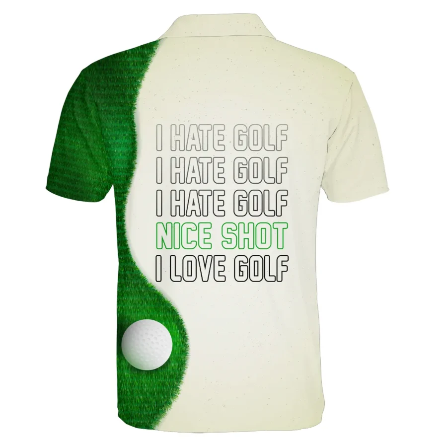 Special I Hate Golf Nice Shot Polo Shirt Callaway BLG110724A4CLWPL