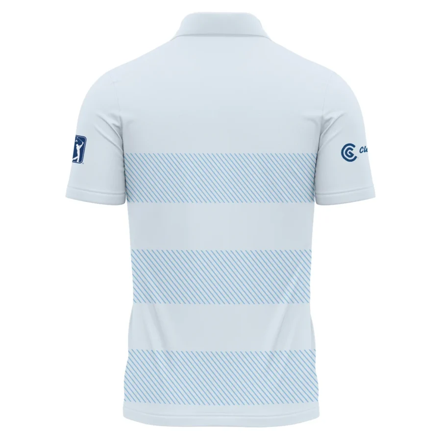 Polo Shirt Cleveland Golf Presidents Cup Light Blue Background Line Blue HOPDC120724A01CLEPL