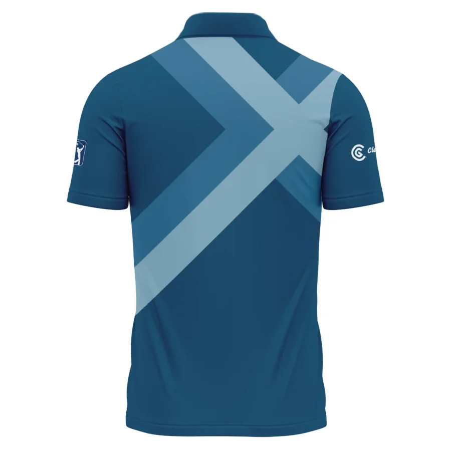 Special Release Cleveland Golf 152nd Open Championship Slightly Desaturated Blue Background Polo Shirt All Over Prints HOTOP080724A01CLEPL