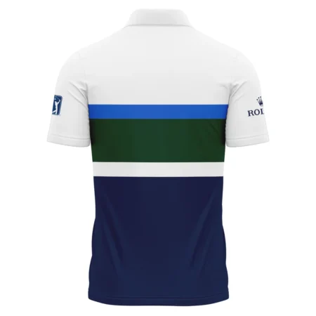 White Blue Green Background Rolex 152nd Open Championship Polo Shirt All Over Prints HOTOP270624A01ROXPL