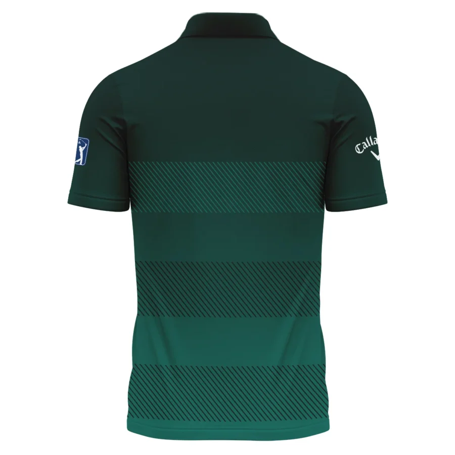 152nd Open Championship Callaway Dark Green Gradient Line Pattern Polo Shirt All Over Prints HOTOP280624A01CLWPL