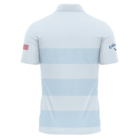 Polo Shirt Callaway 125th US Open Championship Light Blue Background Line Blue HOUSG120724A02CLWPL