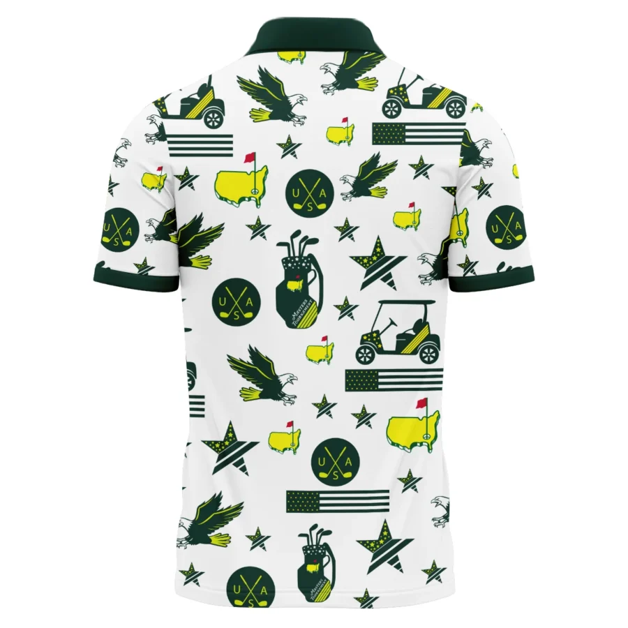 Golf Pattern Green Cleveland Golf Masters Tournament Polo Shirt All Over Prints QTMT180724A1CLPL